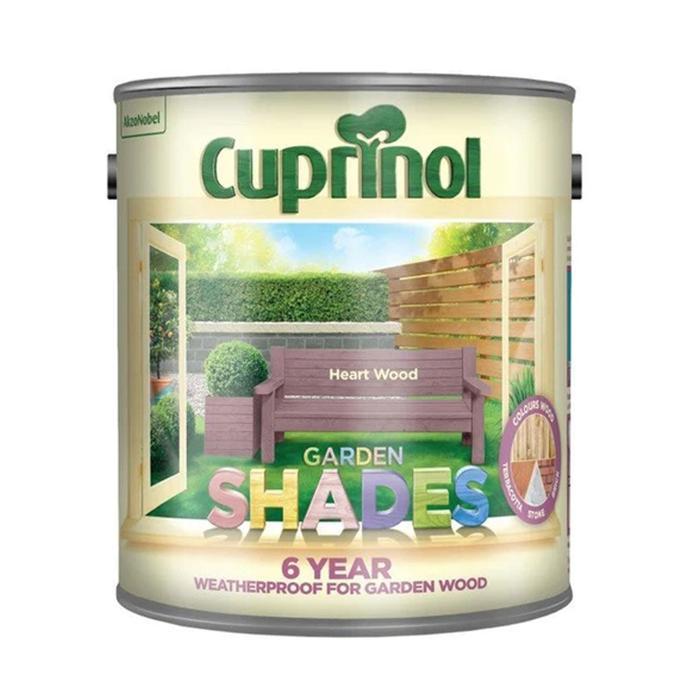 Cuprinol 2.5 Litre Garden Shades Woodstain - Heart Wood | 5282515