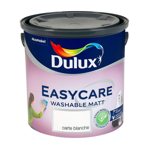 Dulux 2.5 Litre Easycare Washable Matt - Carte Blanche | 5322496