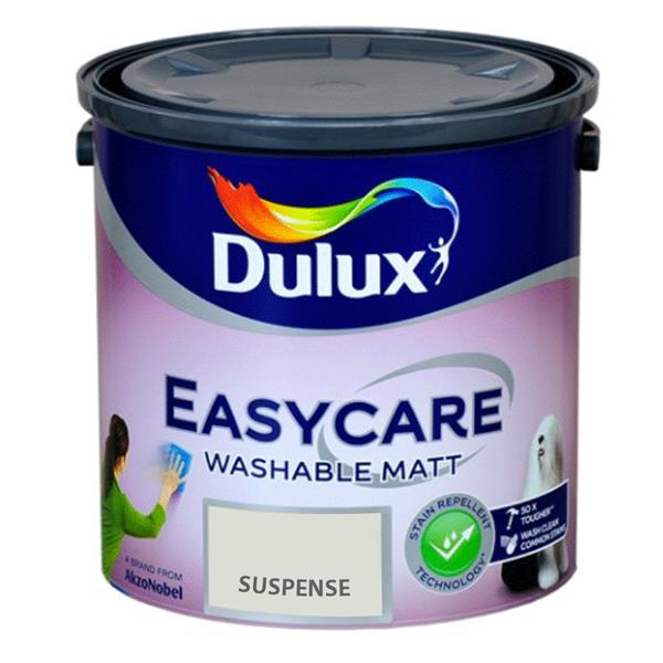 Dulux 2.5 Litre Easycare Washable Matt - Suspense | 5322499