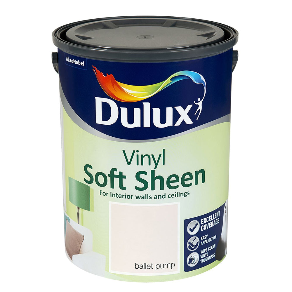Dulux 5 Litre Soft Sheen - Ballet Pump | 5322514
