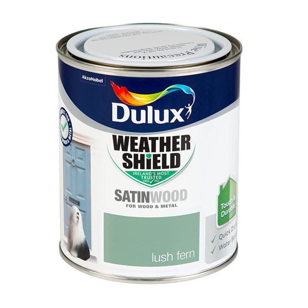 Dulux 750ml Weathershield Exterior Satinwood - Lush Fern | 5327829