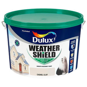 Dulux Weathershield Masonry Paint 10 Litre - Cashel Clay | 5328092