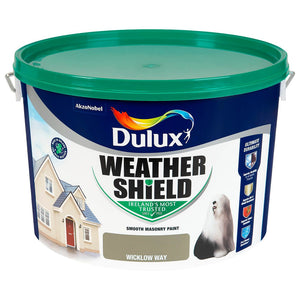 Dulux Weathershield Masonry Paint 10 Litre - Wicklow Way | 5328097