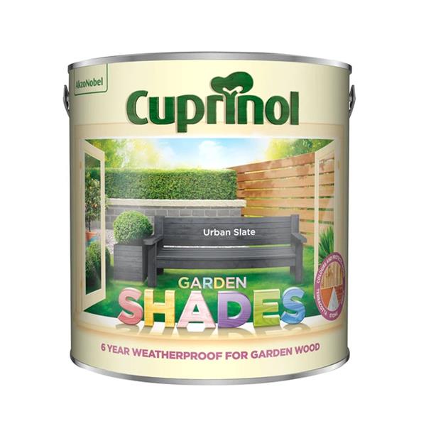 Cuprinol 1 Litre Garden Shades Woodstain - Urban Slate | 5316967