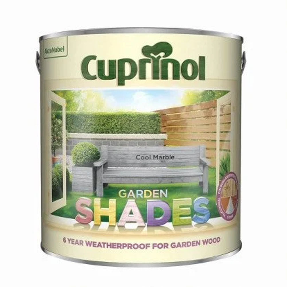 Cuprinol 2.5 Litre Garden Shades Woodstain - Cool Marble | 5316989