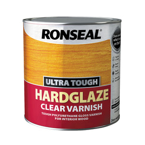 Ronseal 2.5 Litre Ultra Tough Hardglaze Varnish - Clear Gloss | 34762