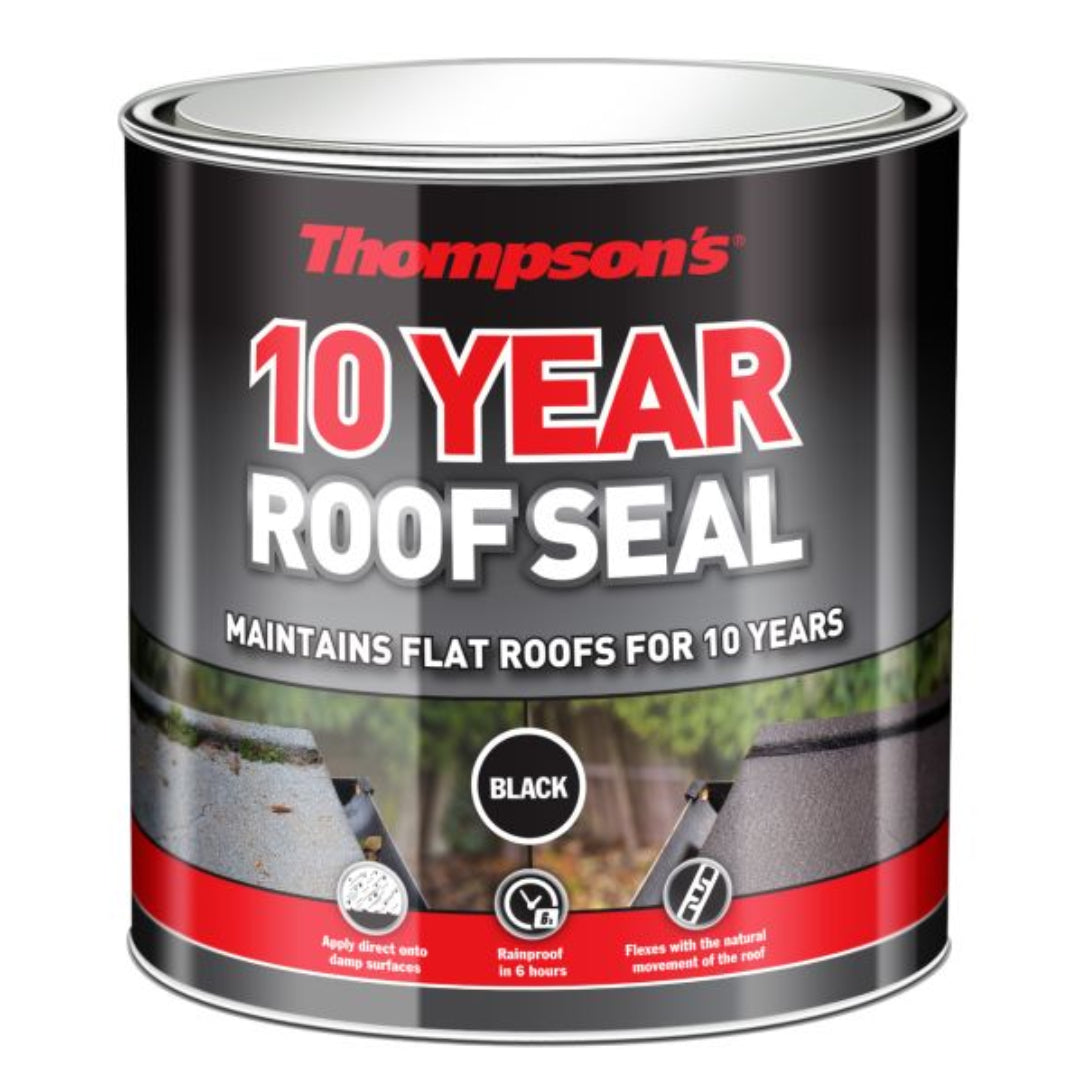Thompsons 10 Year Roof Seal 1 Litre - Black | 30142