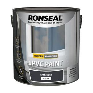 Ronseal UPVC Paint 2.5 Litre - Anthracite Grey | 39401