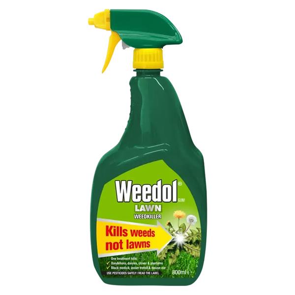 Weedol Lawn Weed Killer Gun Spray 800ml | 4106334