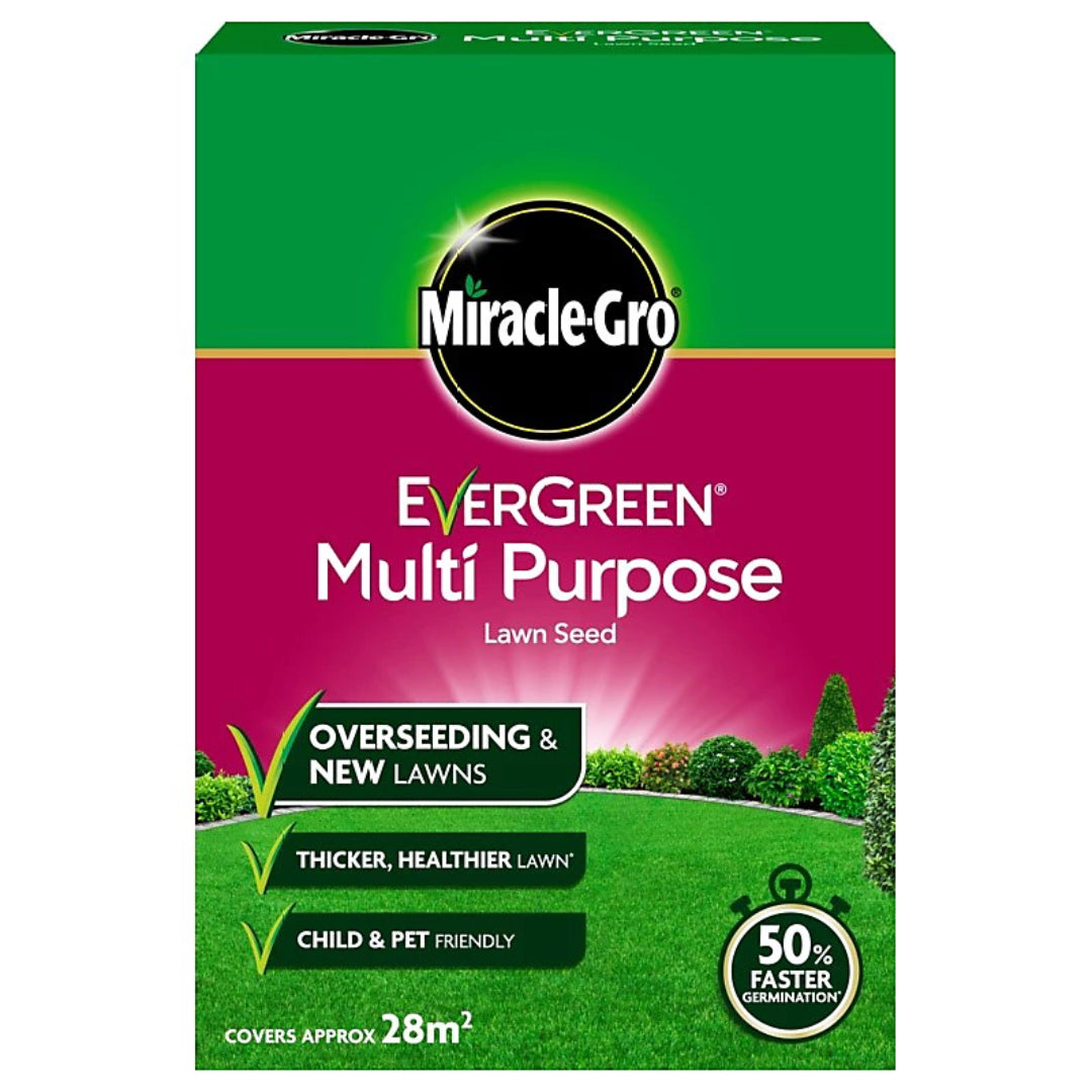 Miracle Gro Multi Purpose Grass Lawn Seed 840g | 4105479