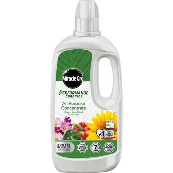 Miracle-Gro Performance Organics All-Purpose Liquid Concentrate Food 1 LITRE | 4104443