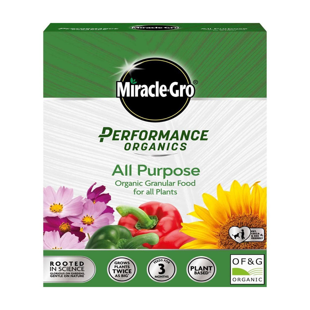 Miracle Gro All Purpose Organic Plant Food Performance Organics 2kg