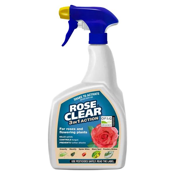 RoseClear Rose Clear Organic Insect Spray 3 in 1 RTU 800ml | 4106256