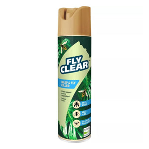 Fly Clear Organic Wasp & Fly Killer Spray 400ml | 4106265