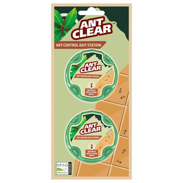 Antstop Ant Clear Organic Bait Station 2 Pack Ant Killers | 4106338
