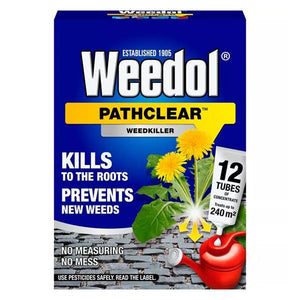 Weedol Pathclear Weedkiller - 12 Tubes | 4104420