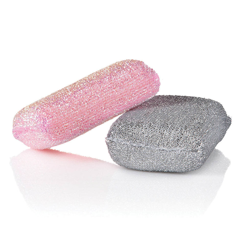 Minky Extra Thick Sparkle Scourers 2 Pack | MNK320484