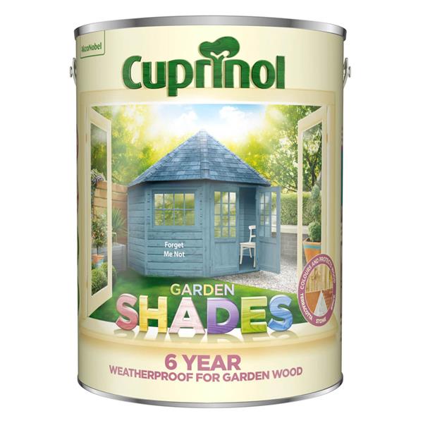 Cuprinol 5 Litre Garden Shades Woodstain - Forget-Me-Knot | 5092553