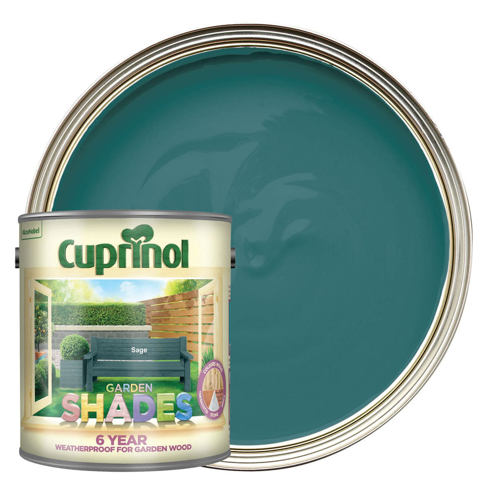 Cuprinol 2.5 Litre Garden Shades Woodstain - Sage | 5083479