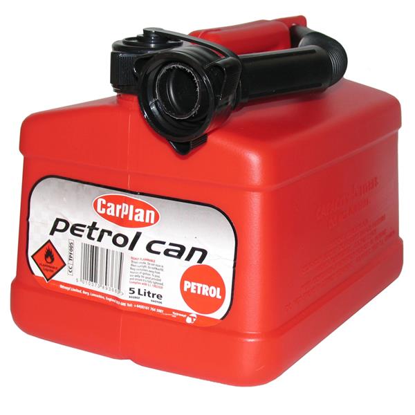 Carplan Petrol Fuel Can 5 Litre - Red | 230159