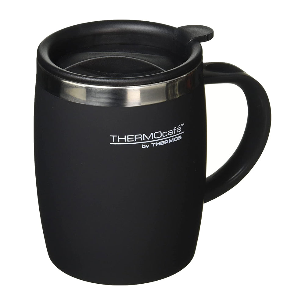 Thermos Soft Touch Desk Mug 450Ml - Black | 105102