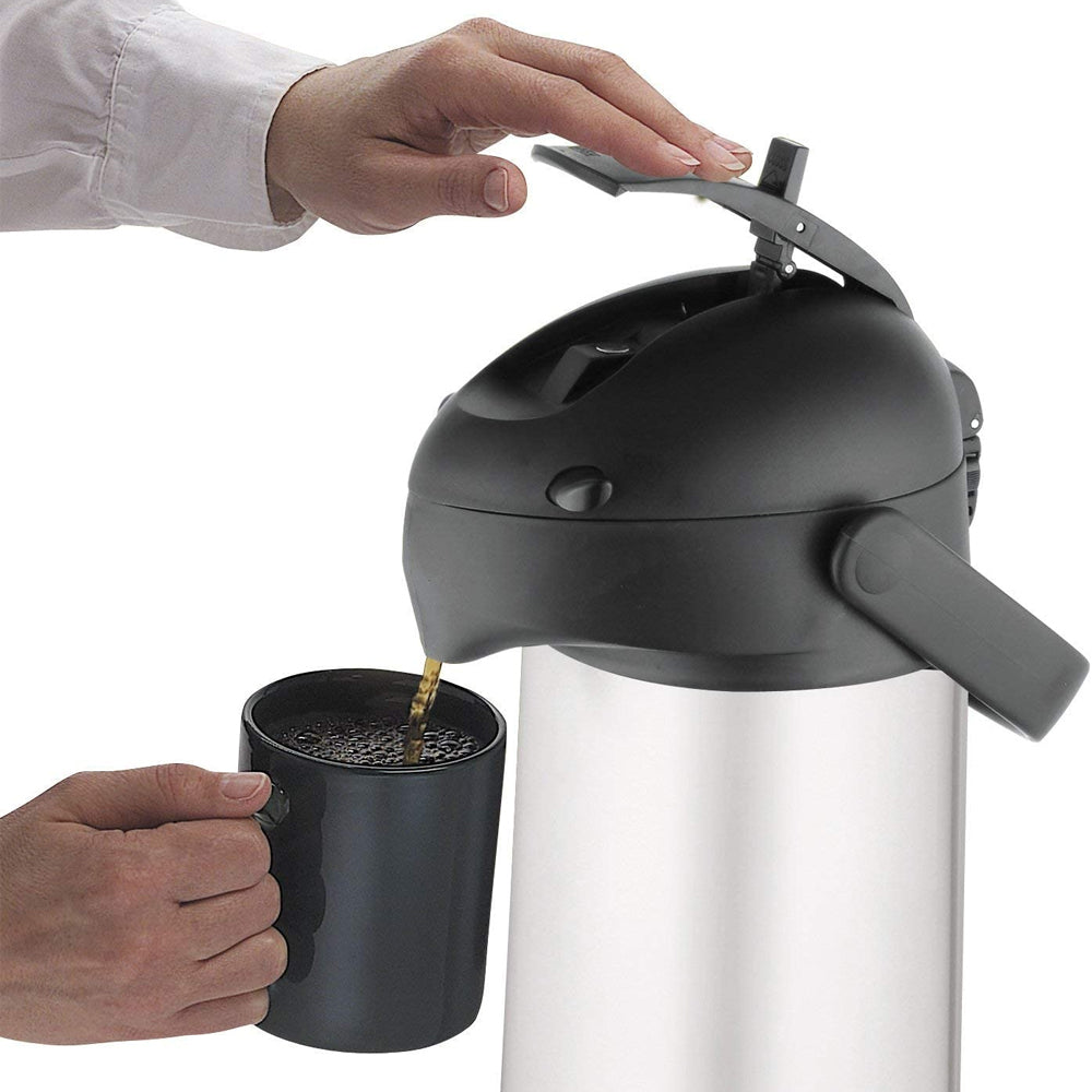 Thermos Lever Action Coffee / Tea Pump Pot 2.5 Litre | 184625