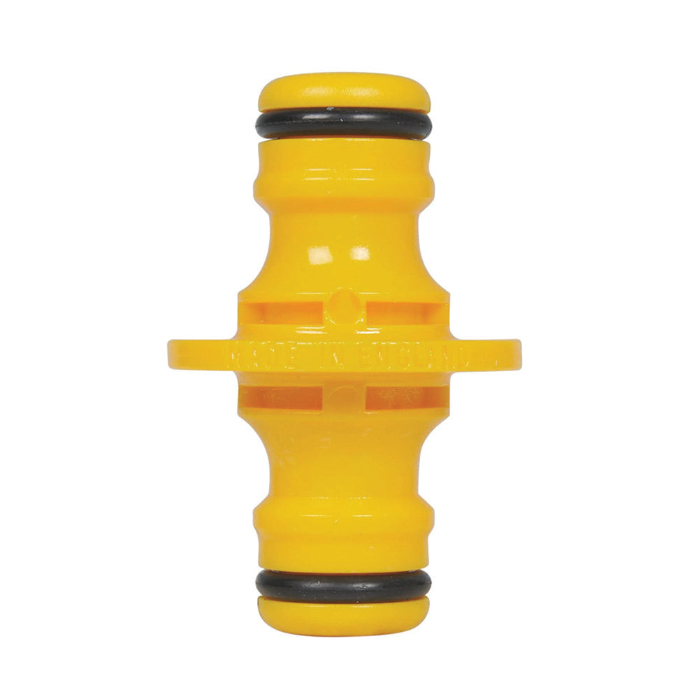 Hozelock Double Male hose Connector 12.5mm (1/2in) | HOZ2291