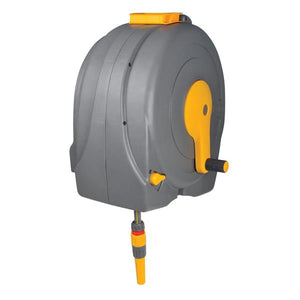 Hozelock Wall Mounted 40 Metre Fast Hose Reel + 40 Metre of 12.5mm Hose | HOZ2496