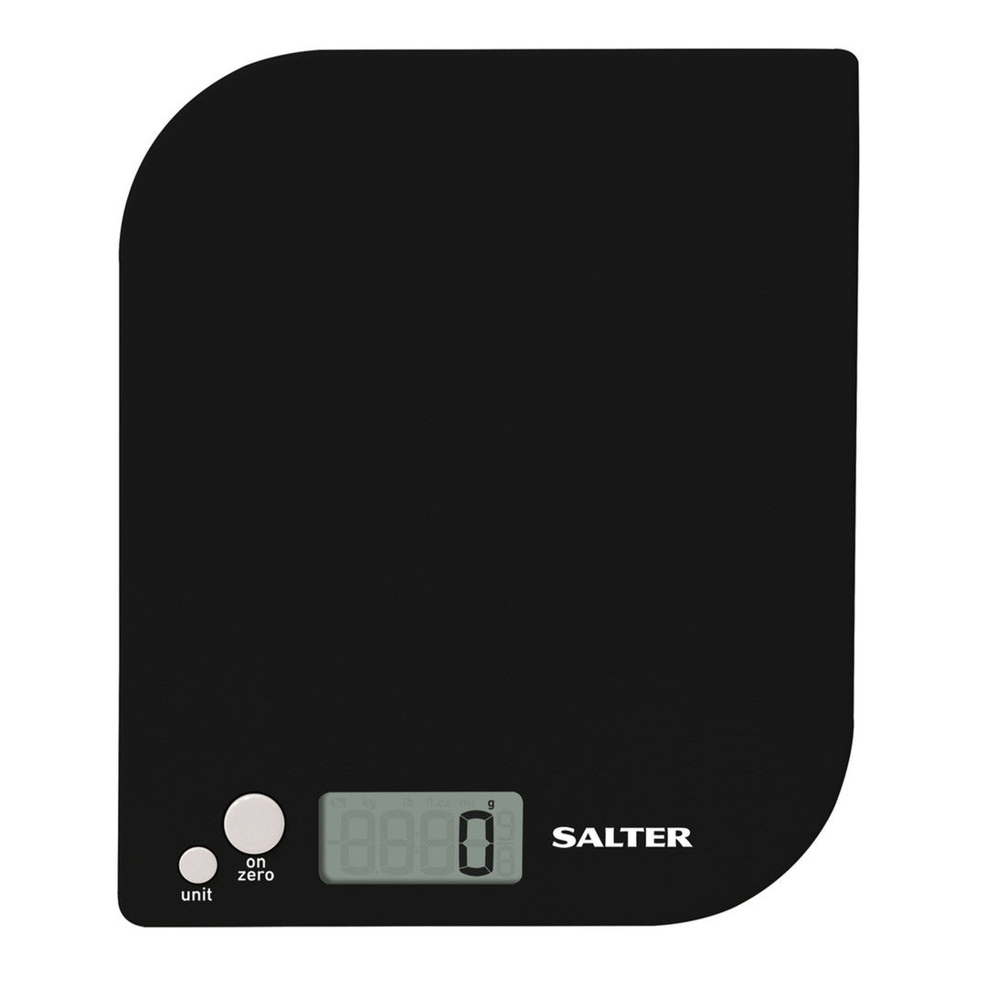 Salter Leaf Electronic Kitchen Scale 5kg - Black | 1177BK