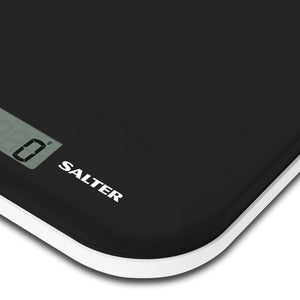 Salter Leaf Electronic Kitchen Scale 5kg - Black | 1177BK