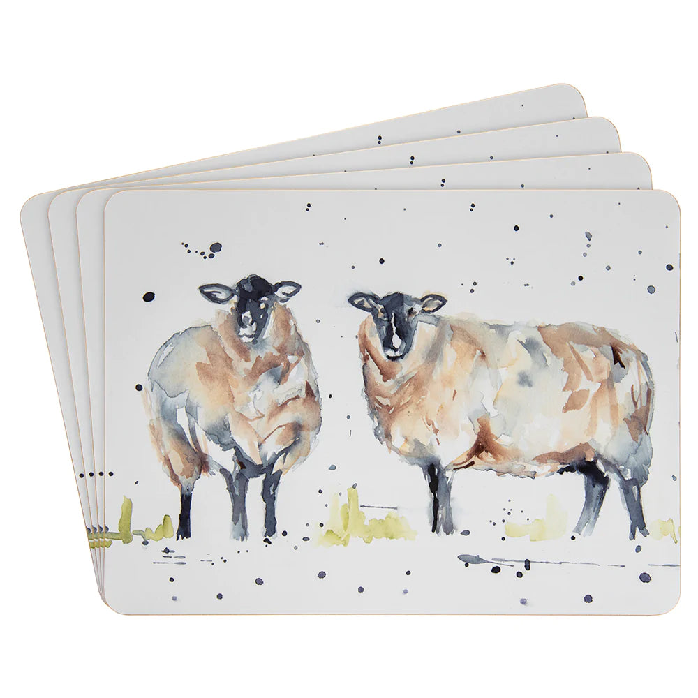 Country Life Sheep Placemats set of 4 | PG7444