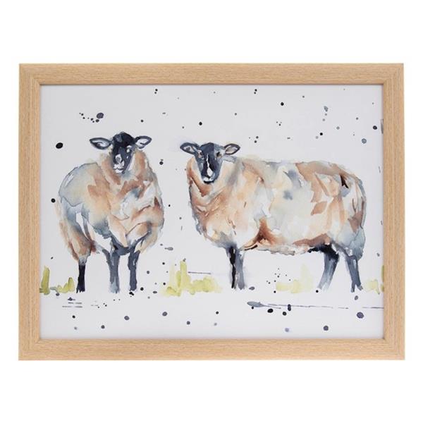 Country Life Sheep Lap Tray with Cushion | PG7445