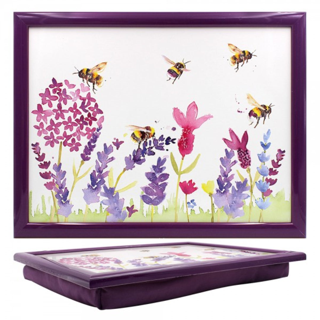 Dunlevy Laptray - Lavender and Bees | PG5640