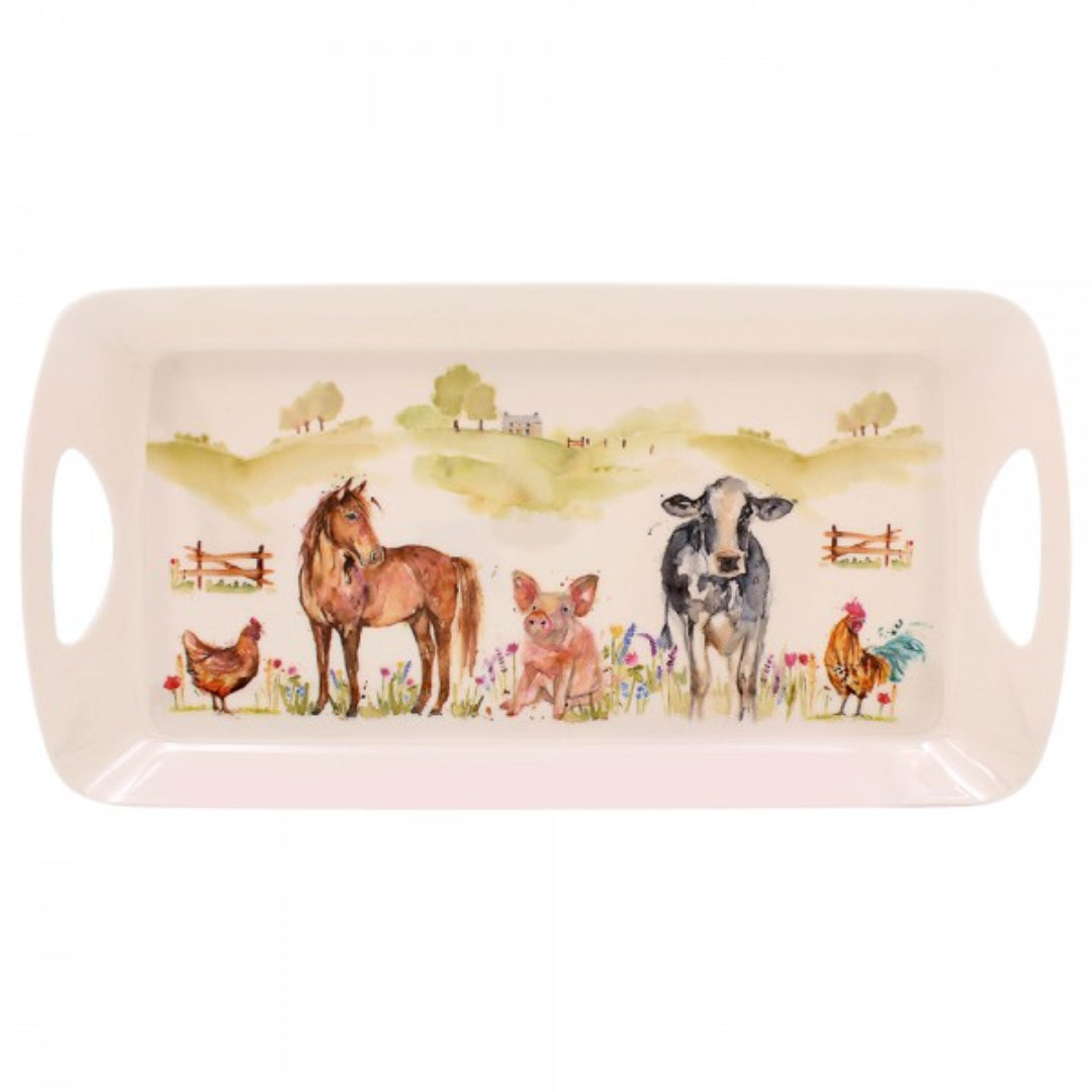 Dunlevy Medium Serving Tray - Farmyard | PG5904