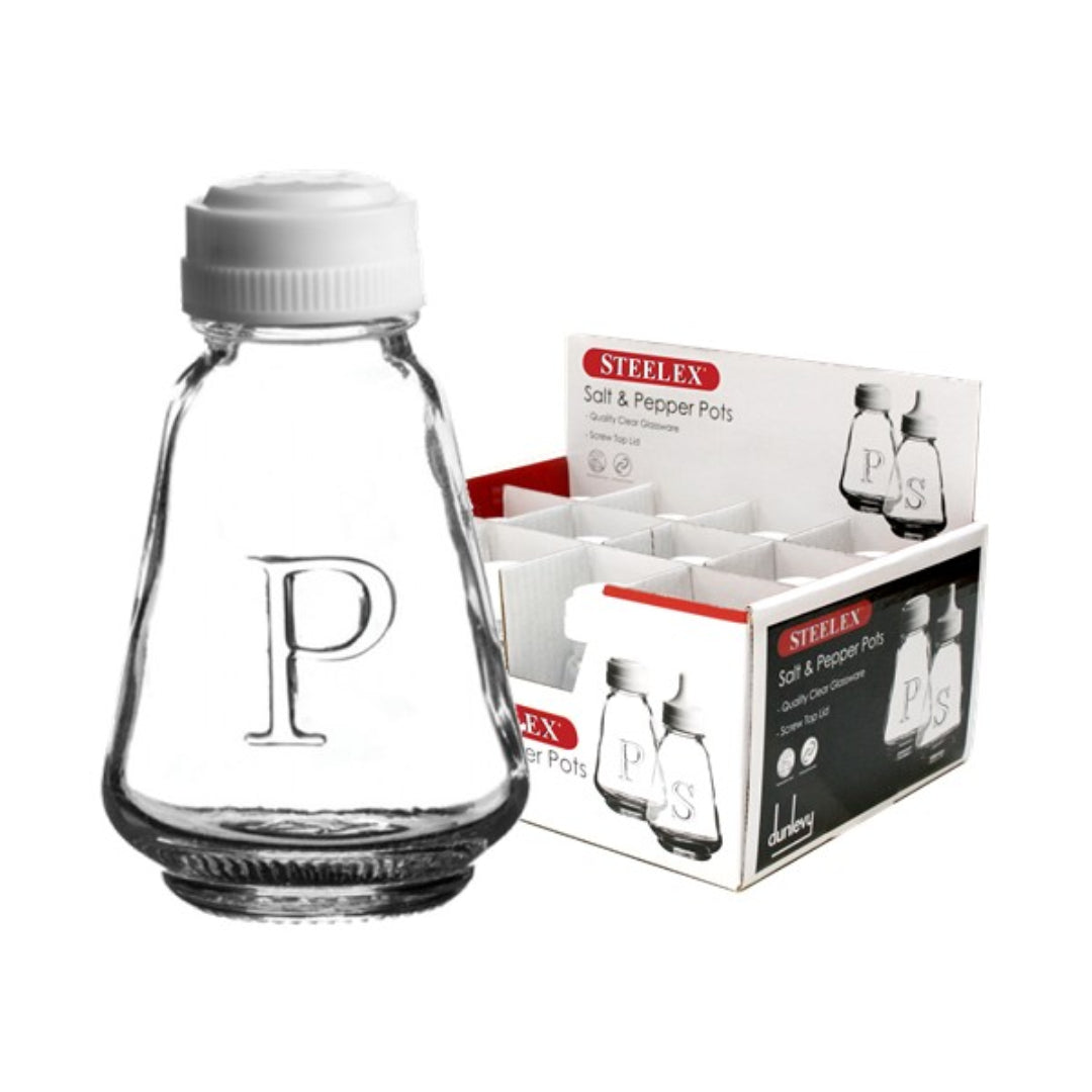 Steelex Essentials Pepper Pot Shaker - Glass | HK2000P