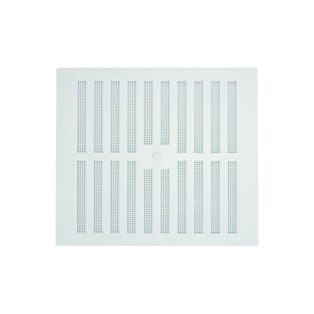 Louvre Wall Vent 9" x 9" - White | 0356-10