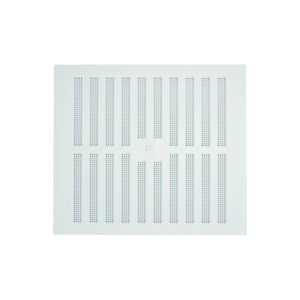 Louvre Wall Vent 9" x 9" - White | 0356-10