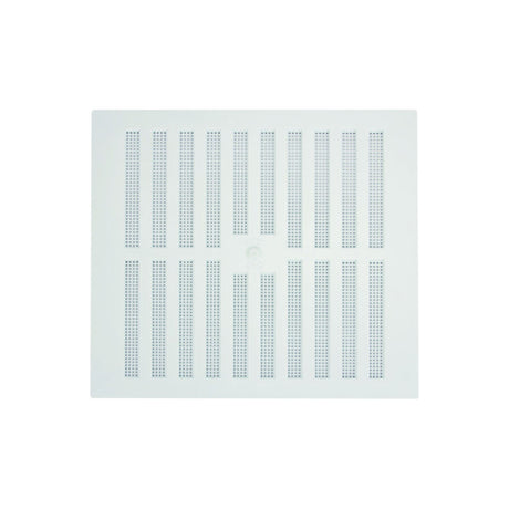 Louvre Wall Vent 9" x 9" - White | 0356-10