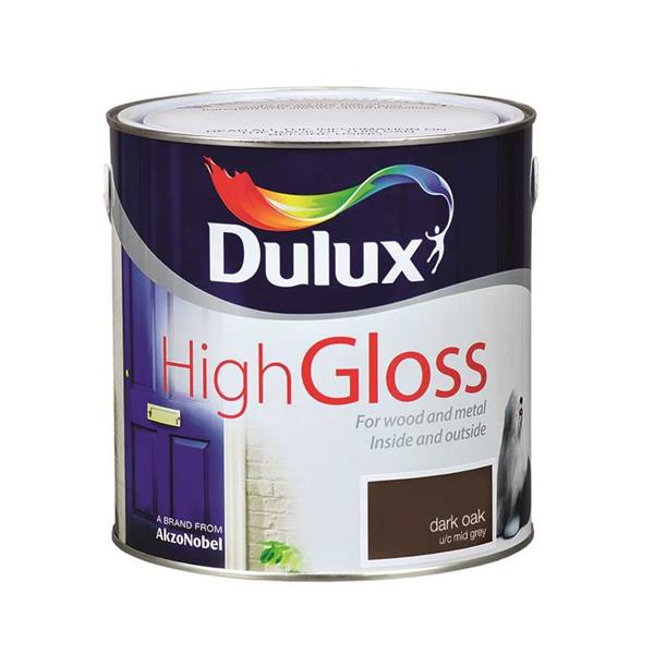 Dulux 2.5 Litre High Gloss - Dark Oak | 5083971