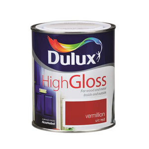 Dulux 750ml High Gloss - Vermillion | 5083968