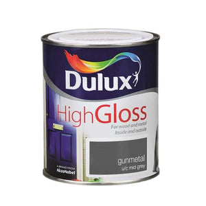 Dulux 750ml High Gloss - Gunmetal | 5083976