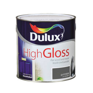 Dulux 2.5 Litre High Gloss - Gunmetal | 5083975