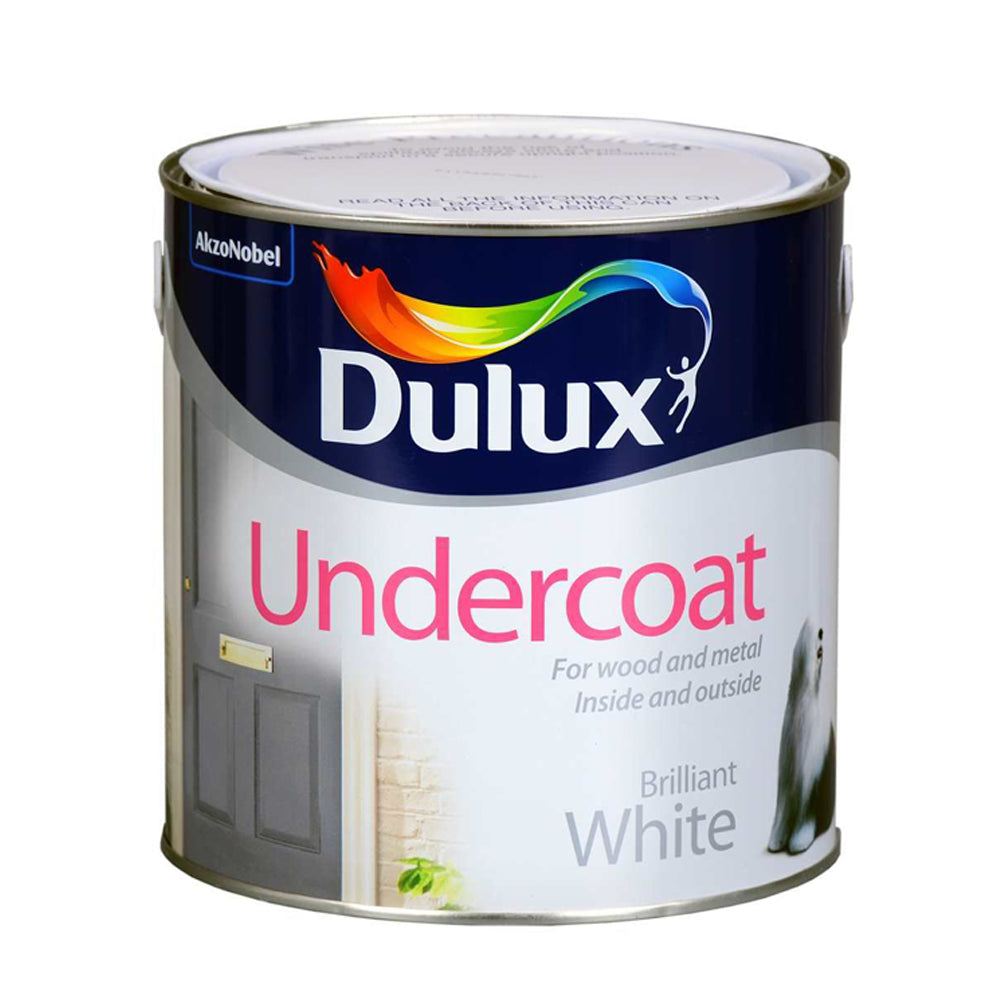 Dulux 2.5 Litre Undercoat - White | 5084412