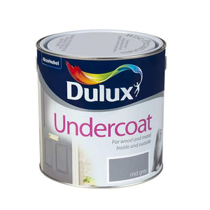 Dulux 2.5 Litre Undercoat - Mid grey | 5084419