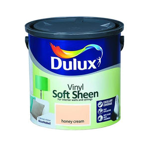 Dulux 2.5 Litre Soft Sheen - Honey Cream | 5084249