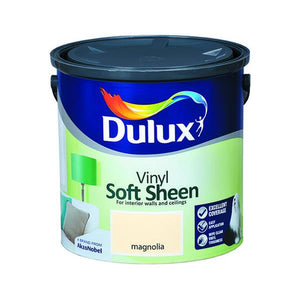 Dulux 2.5 Litre Soft Sheen - Magnolia | 5084255