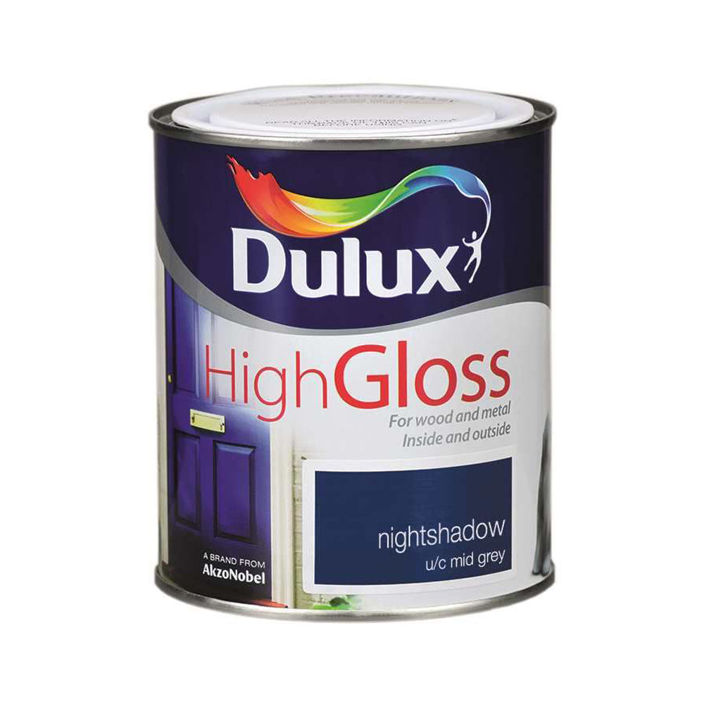 Dulux 750ml High Gloss - Night Shadow | 5083955