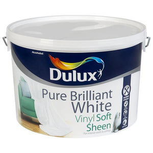 Dulux Vinyl Soft Sheen 10 Litre - White | 5084167