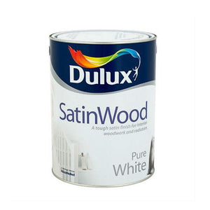 Dulux 2.5 Litre Satinwood - Brillant White | 5084302