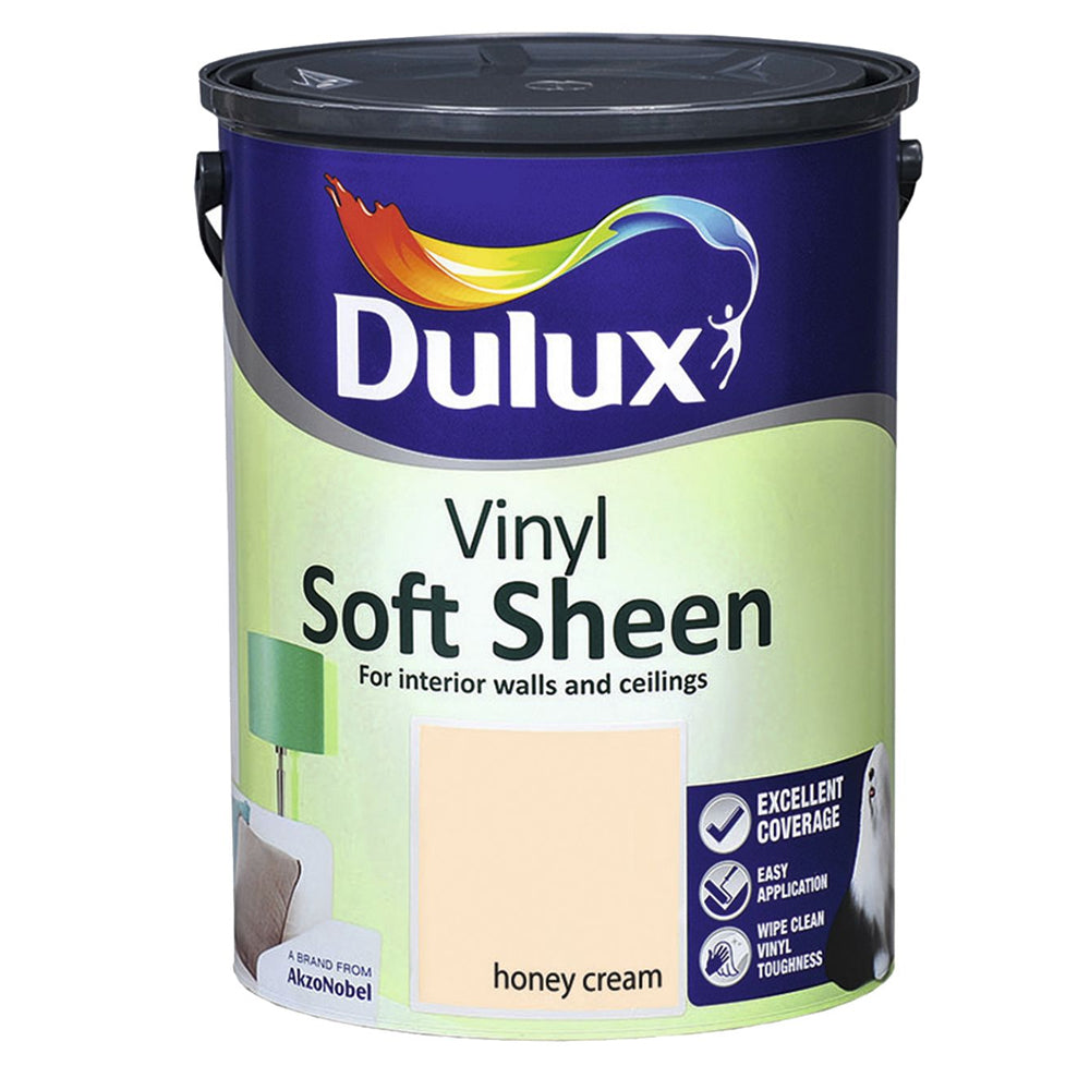 Dulux 5 Litre Soft Sheen - Honey Cream | 5084250